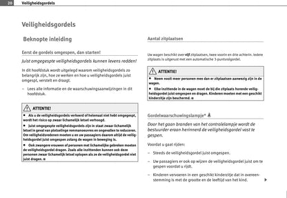 2004-2009 Seat Toledo Gebruikershandleiding | Nederlands