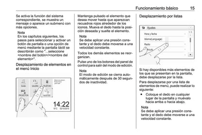 Opel Adam Manual de infoentretenimiento 2017 - 2019