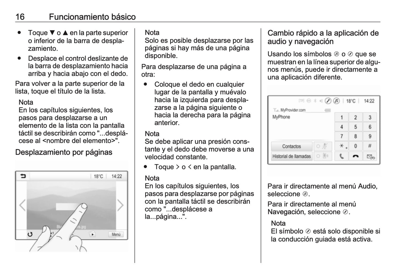 Opel Adam Manual de infoentretenimiento 2017 - 2019