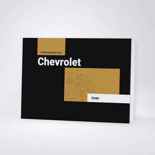 Onderhoudsboekje voor Chevrolet Aveo 2012 - 2015