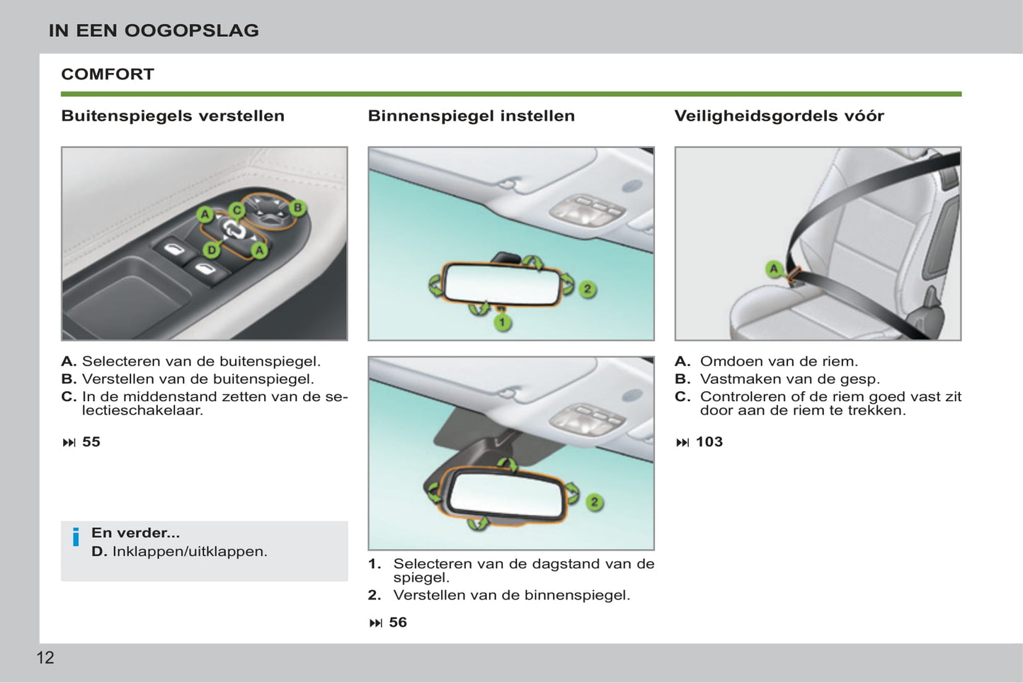 2014-2015 Peugeot 207 CC Owner's Manual | Dutch