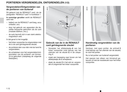 2013-2014 Renault Mégane Owner's Manual | Dutch