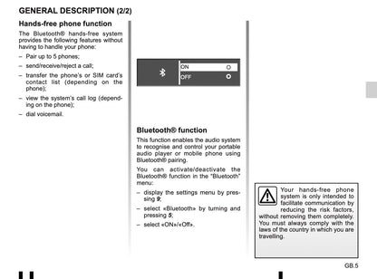 Radio Connect R & GO Owner's Manual 2018