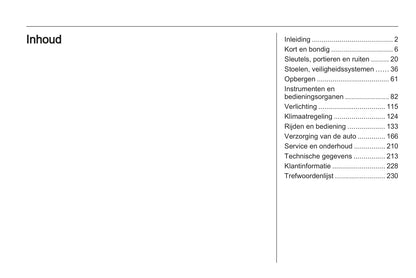 2013 Opel Meriva Owner's Manual | Dutch