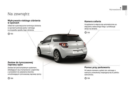 2016-2017 Citroën DS 3 Owner's Manual | Polish