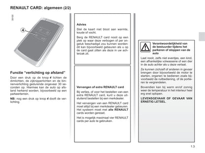 2018-2019 Renault Espace Owner's Manual | Dutch