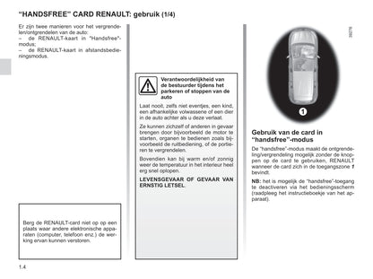 2018-2019 Renault Espace Bedienungsanleitung | Niederländisch