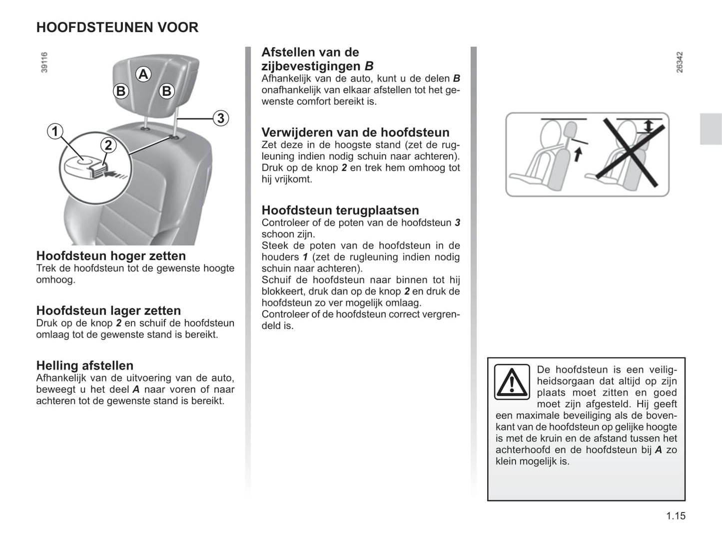 2018-2019 Renault Espace Owner's Manual | Dutch