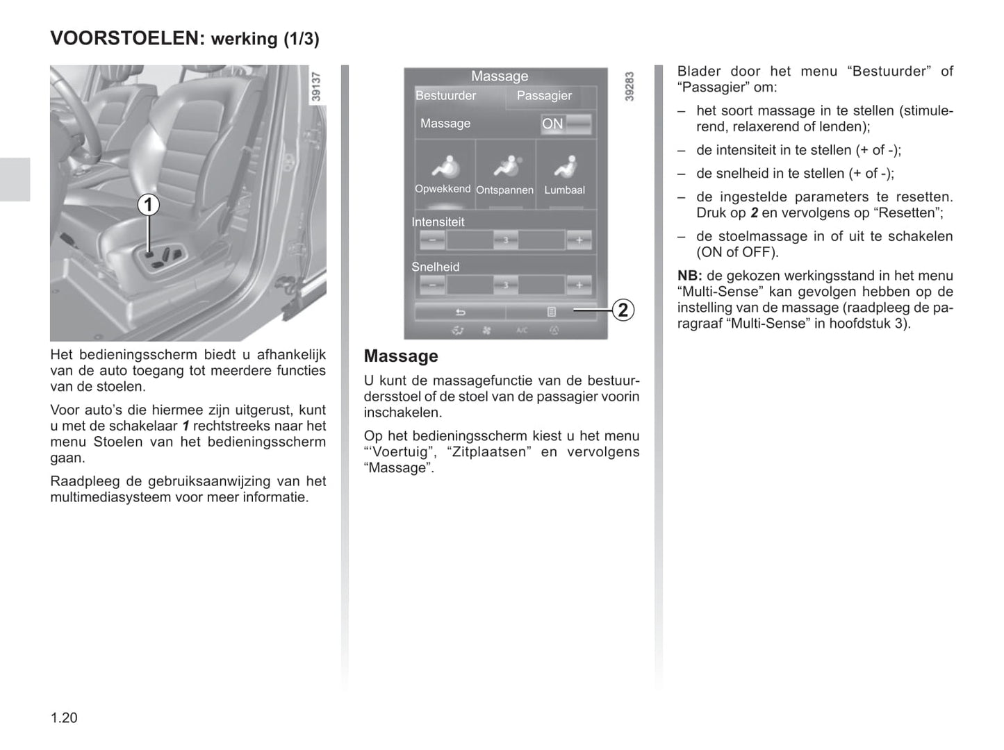 2018-2019 Renault Espace Bedienungsanleitung | Niederländisch