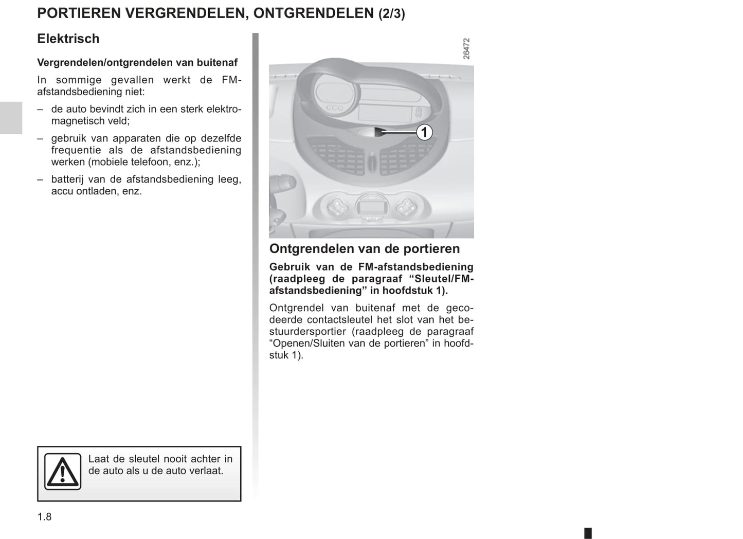 2011-2012 Renault Twingo Gebruikershandleiding | Nederlands