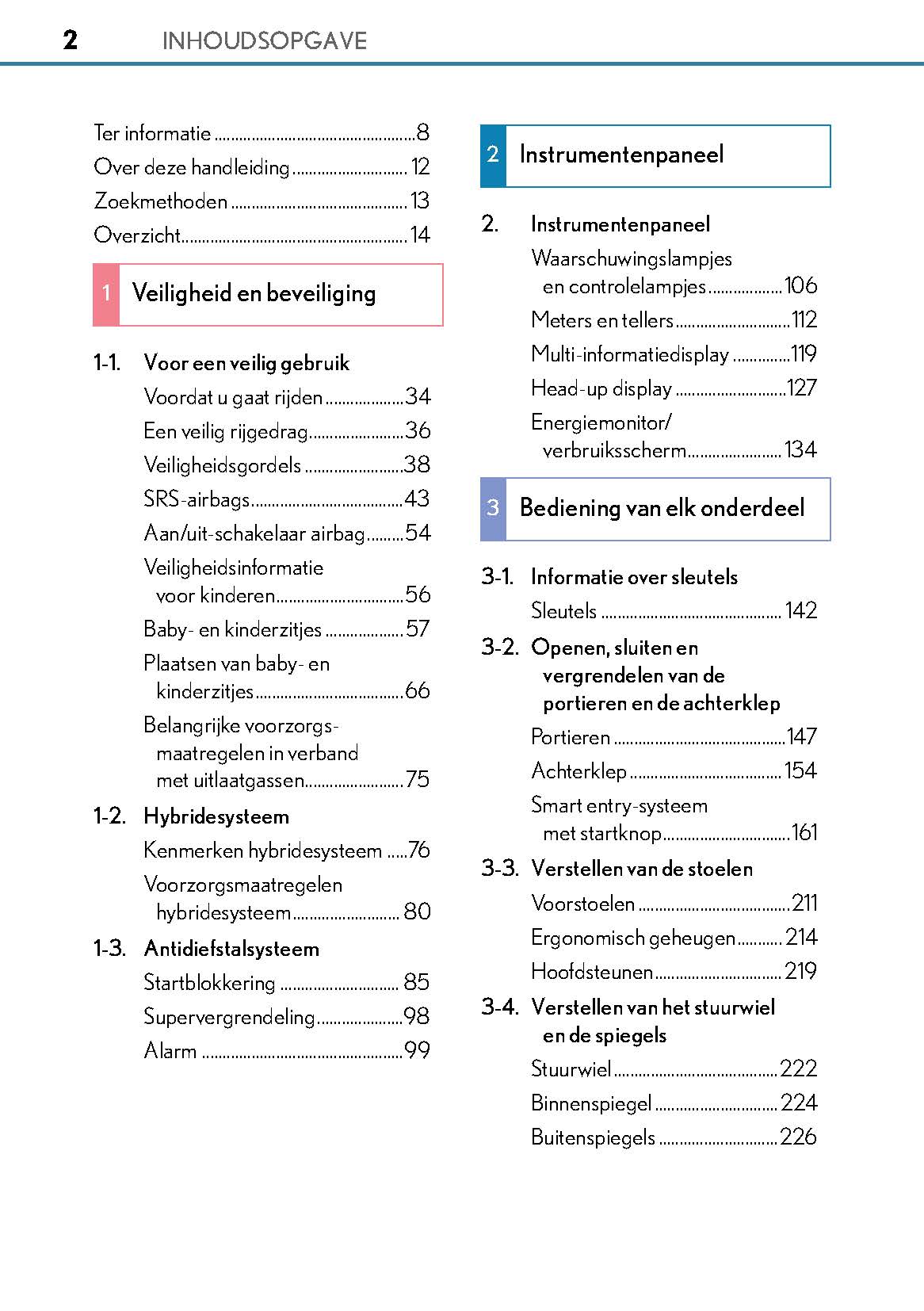 2017-2018 Lexus GS 300h/GS 450h Gebruikershandleiding | Nederlands