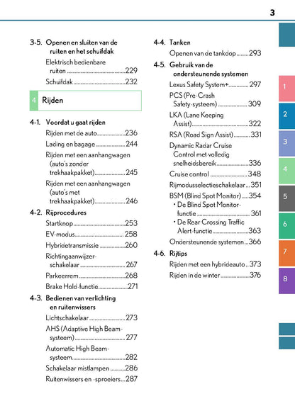 2017-2018 Lexus GS 300h/GS 450h Gebruikershandleiding | Nederlands