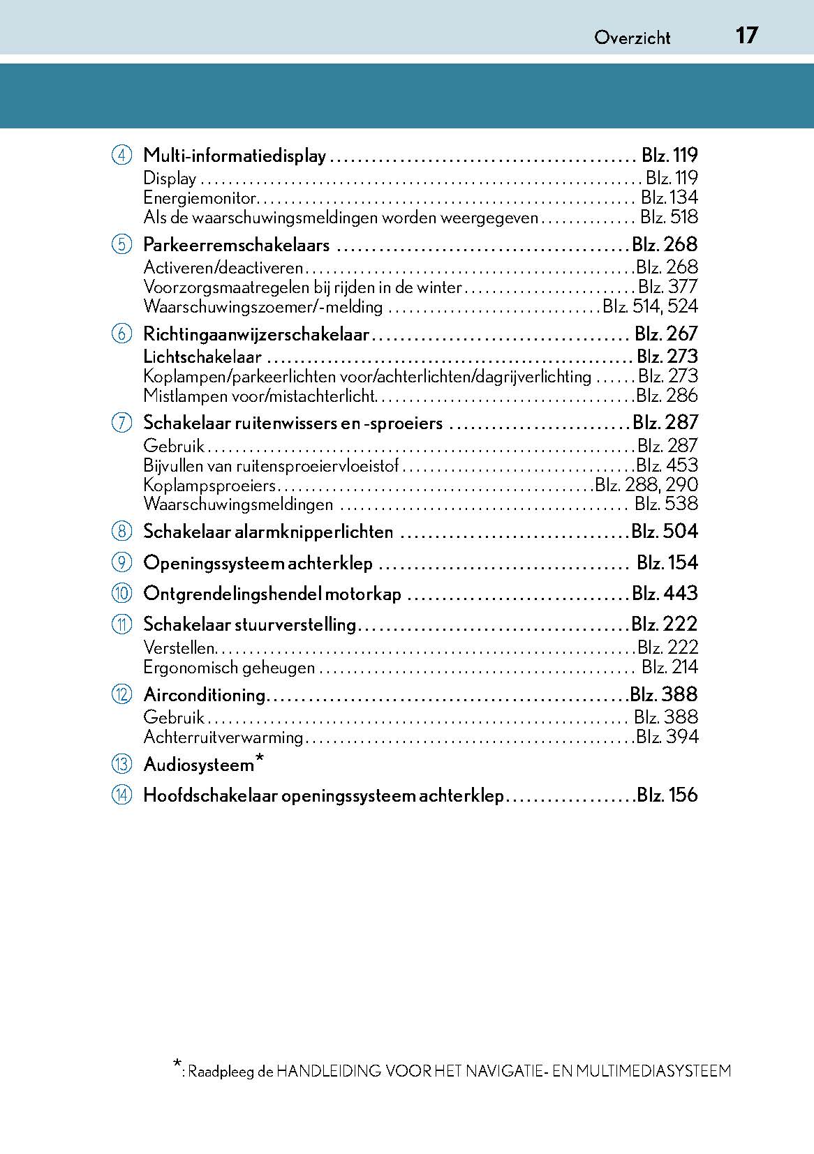 2017-2018 Lexus GS 300h/GS 450h Gebruikershandleiding | Nederlands