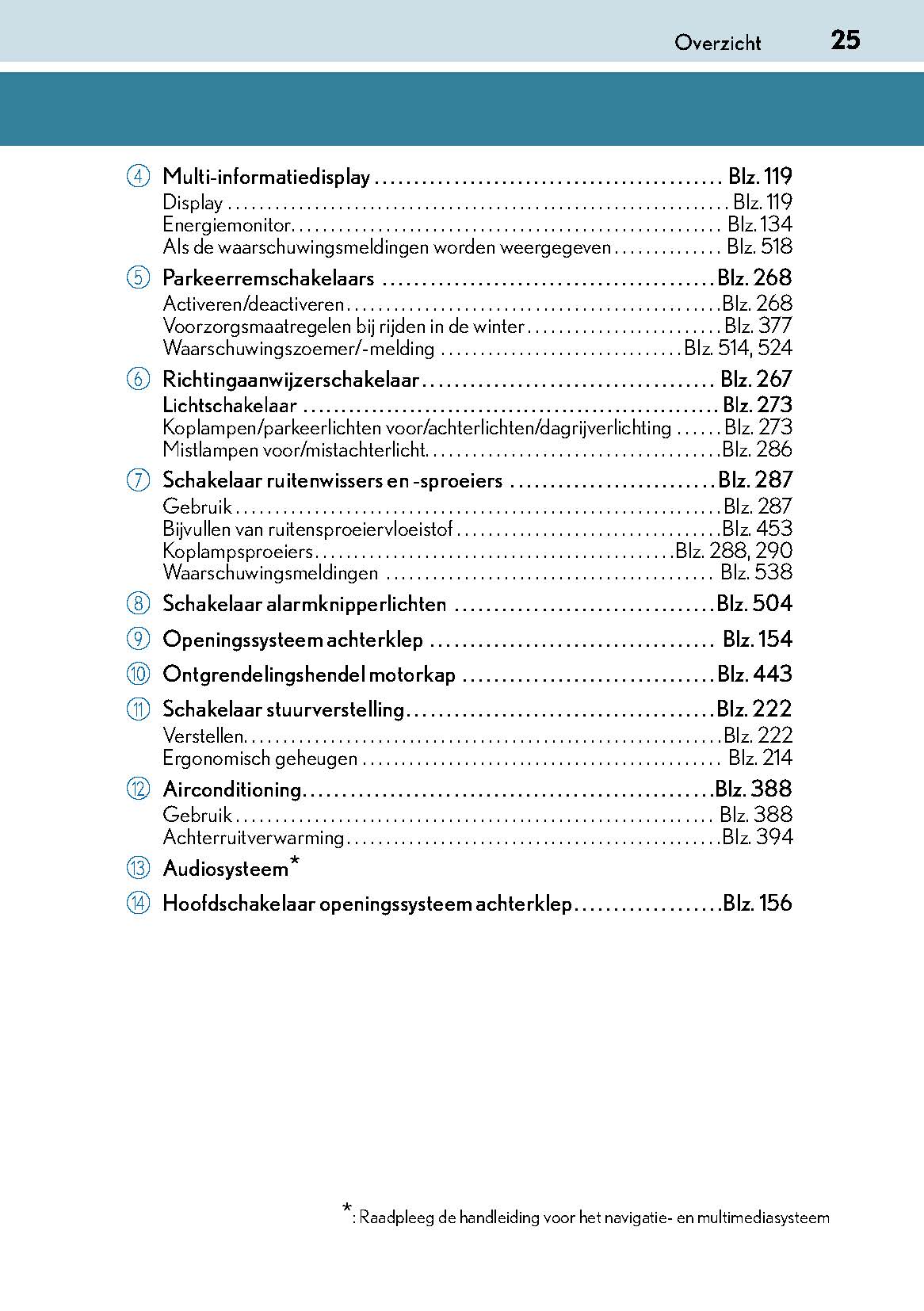 2017-2018 Lexus GS 300h/GS 450h Gebruikershandleiding | Nederlands
