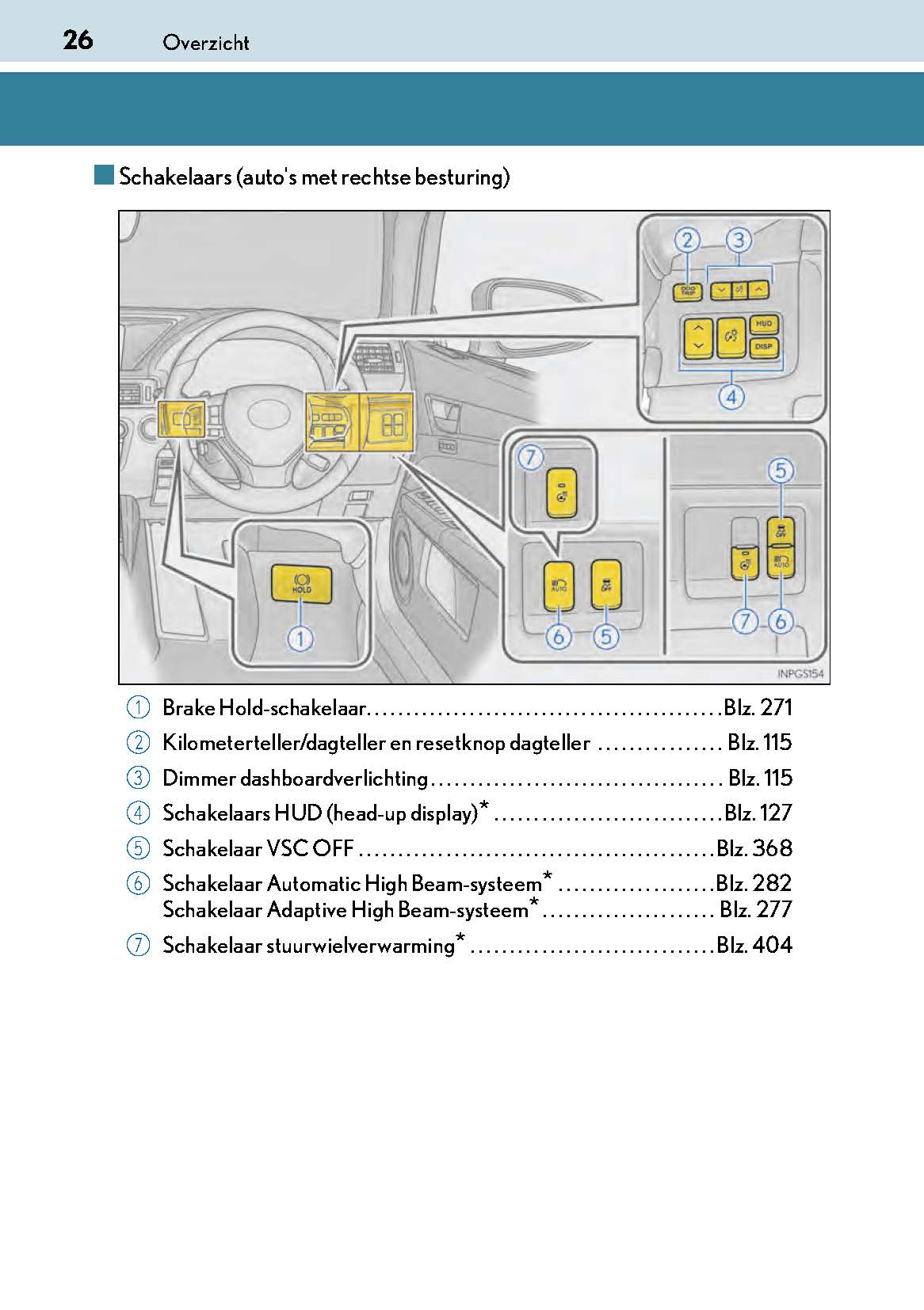 2017-2018 Lexus GS 300h/GS 450h Gebruikershandleiding | Nederlands