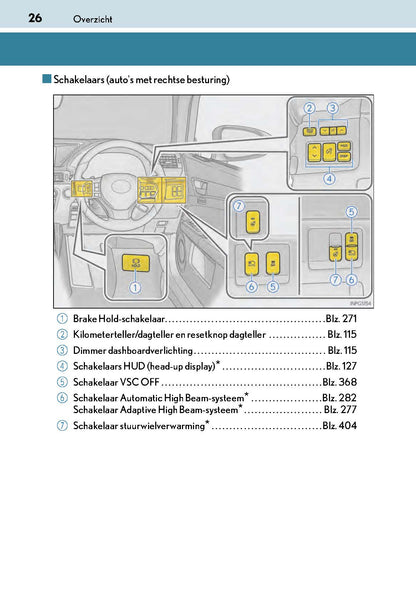 2017-2018 Lexus GS 300h/GS 450h Gebruikershandleiding | Nederlands