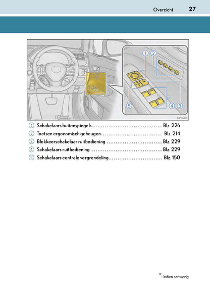 2017-2018 Lexus GS 300h/GS 450h Gebruikershandleiding | Nederlands