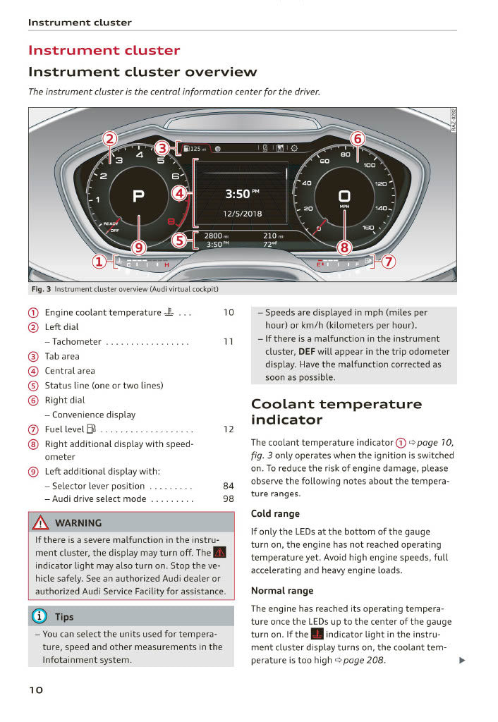 2019-2023 Audi TT Gebruikershandleiding | Engels