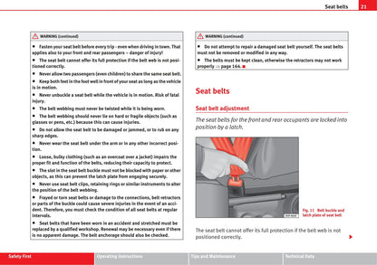 2003-2006 Seat Cordoba Gebruikershandleiding | Engels