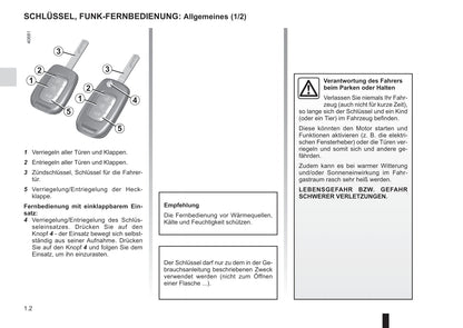 2017-2018 Renault Scénic Owner's Manual | German