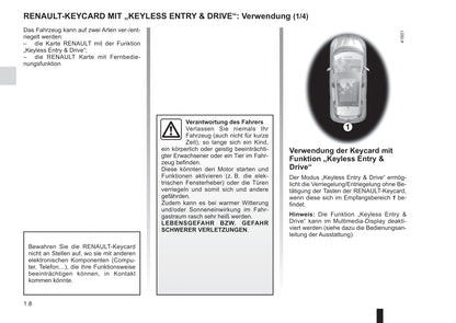 2017-2018 Renault Scénic Gebruikershandleiding | Duits