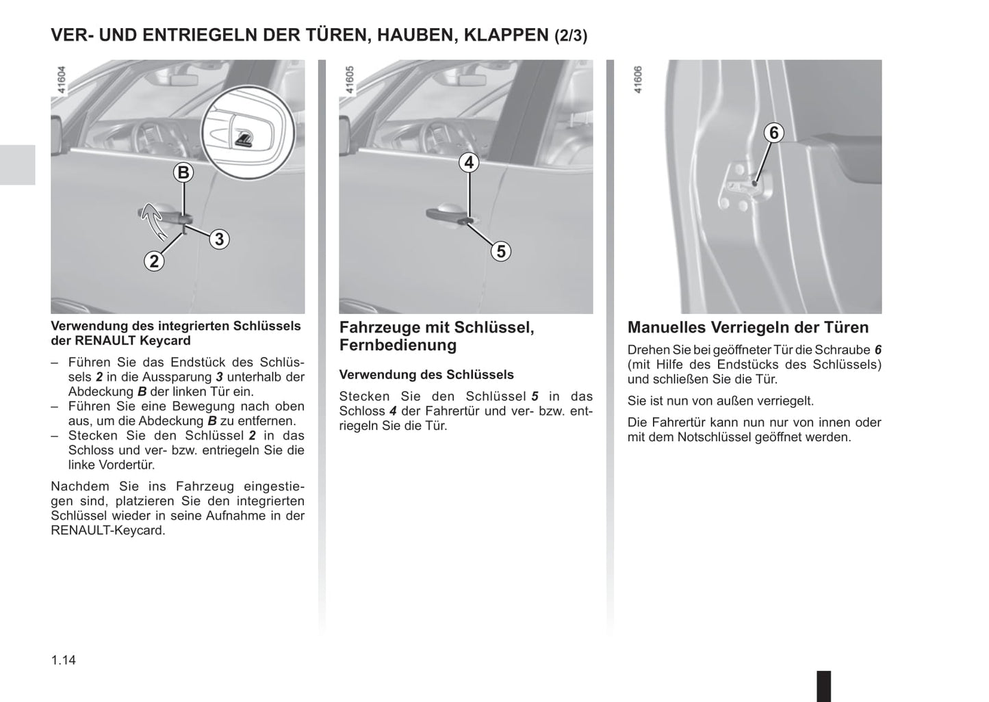 2017-2018 Renault Scénic Owner's Manual | German