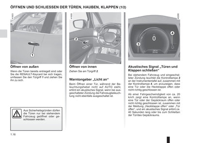 2017-2018 Renault Scénic Owner's Manual | German