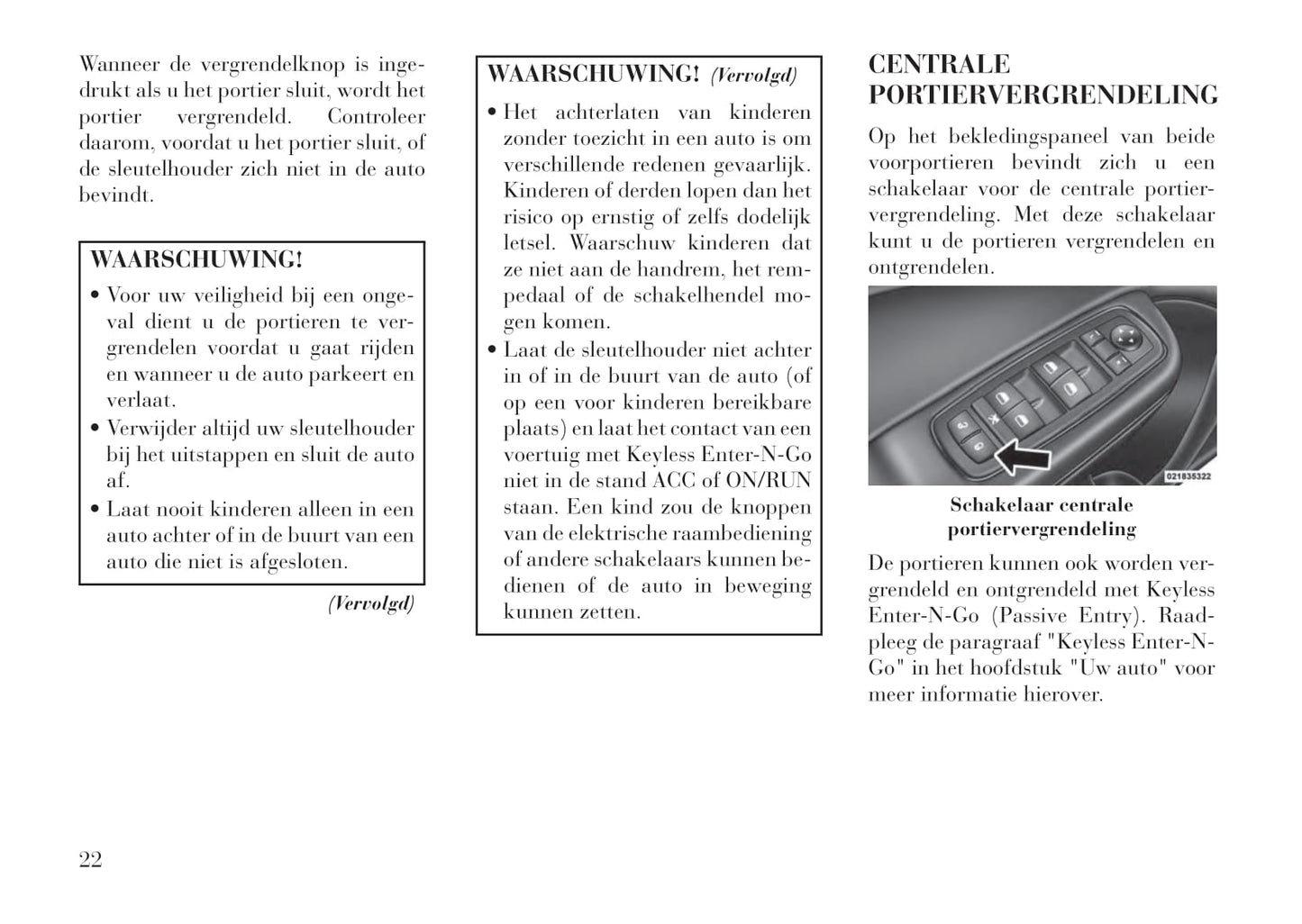 2011-2014 Lancia Thema Owner's Manual | Dutch