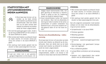 2017-2020 Jeep Compass Gebruikershandleiding | Nederlands