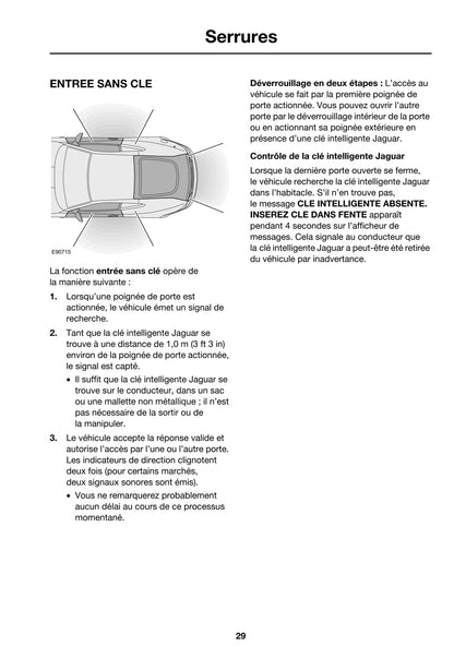 2006-2009 Jaguar XK Manuel du propriétaire | Français