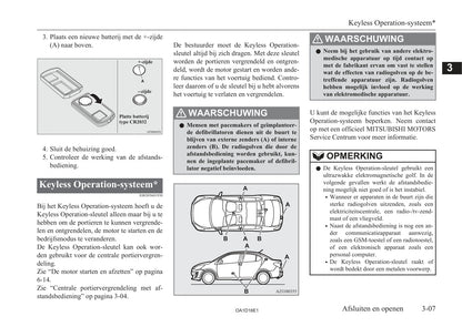 2013-2016 Mitsubishi Attrage Owner's Manual | Dutch