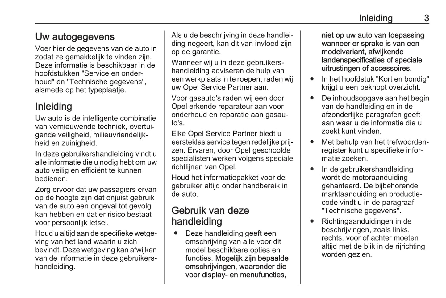 2018-2019 Opel Corsa Gebruikershandleiding | Nederlands