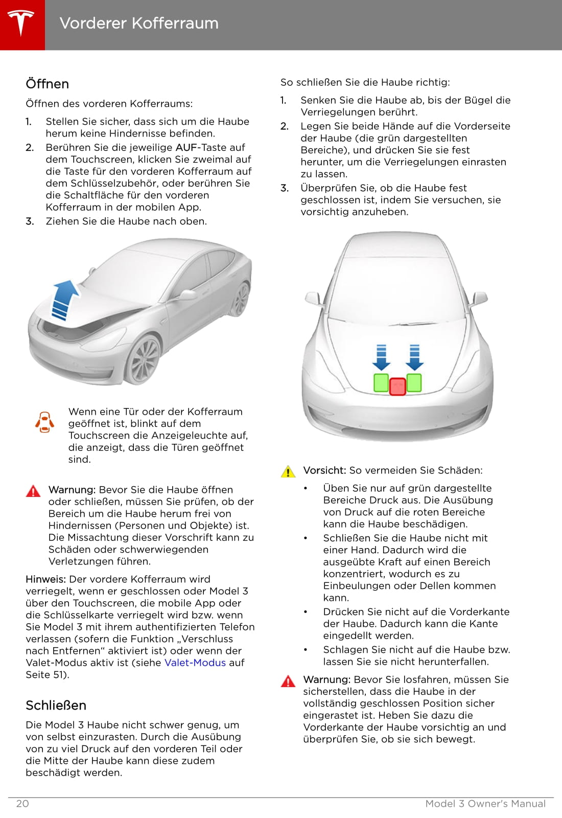 2019 Tesla Model 3 Gebruikershandleiding | Duits