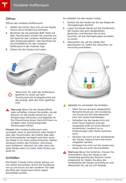 2019 Tesla Model 3 Gebruikershandleiding | Duits