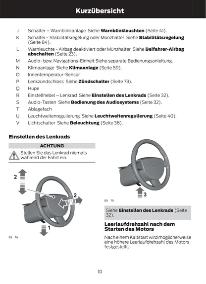 2011-2012 Ford Fusion Manuel du propriétaire | Allemand