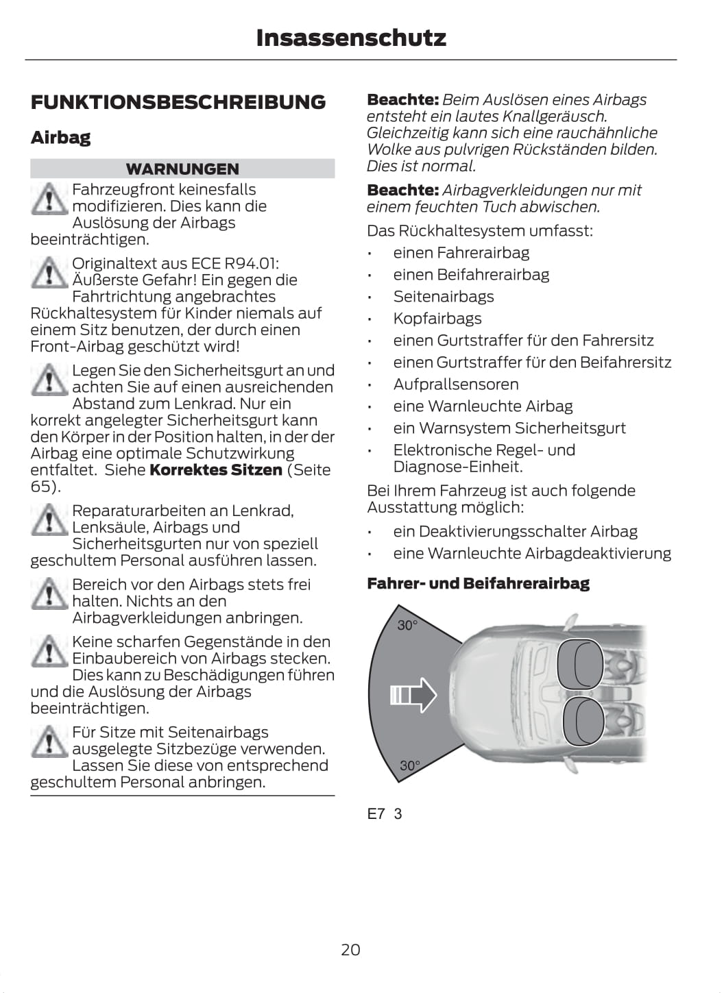 2011-2012 Ford Fusion Manuel du propriétaire | Allemand