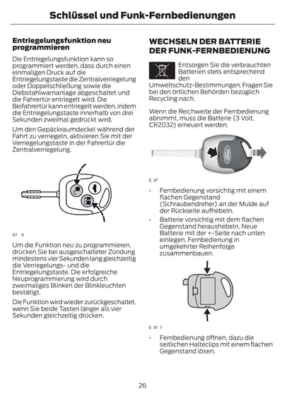 2011-2012 Ford Fusion Owner's Manual | German