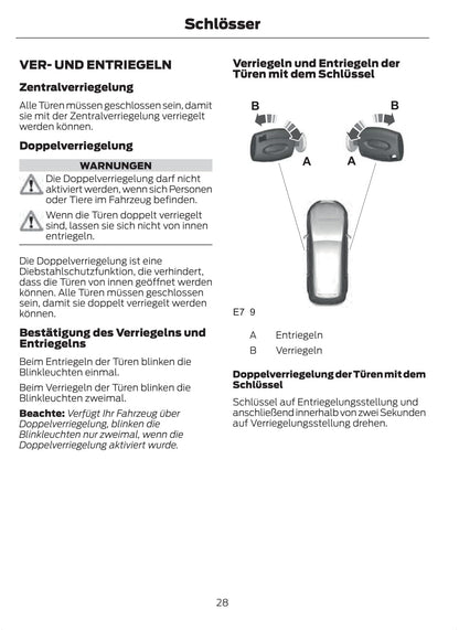 2011-2012 Ford Fusion Manuel du propriétaire | Allemand