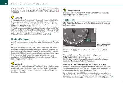 2007-2011 Audi A4 Owner's Manual | German