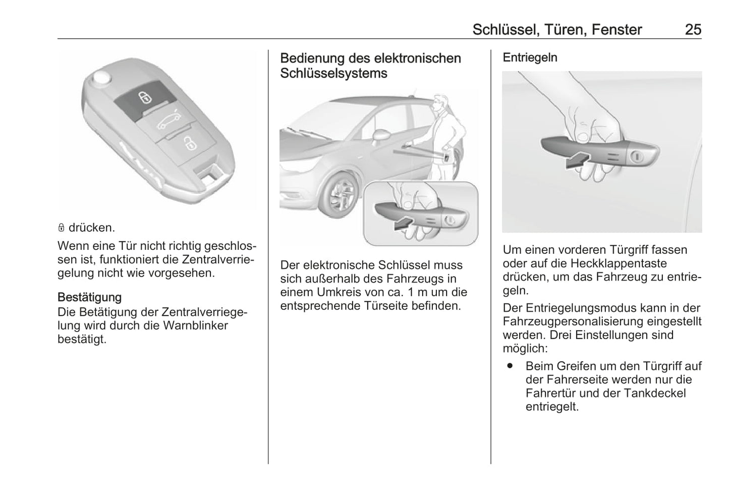 2017 Opel Crossland X Owner's Manual | German