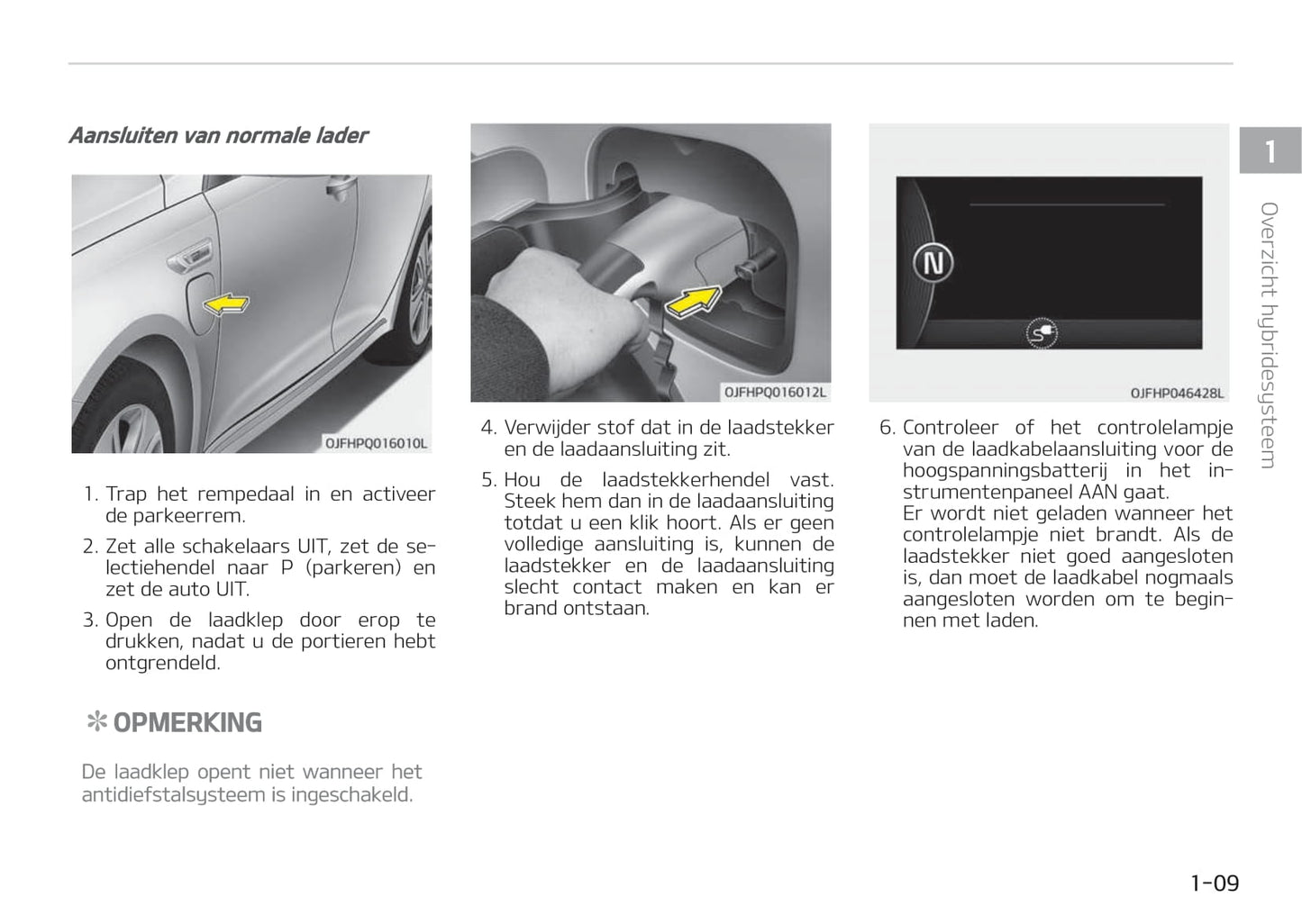 2017-2018 Kia Optima Hybrid Owner's Manual | Dutch