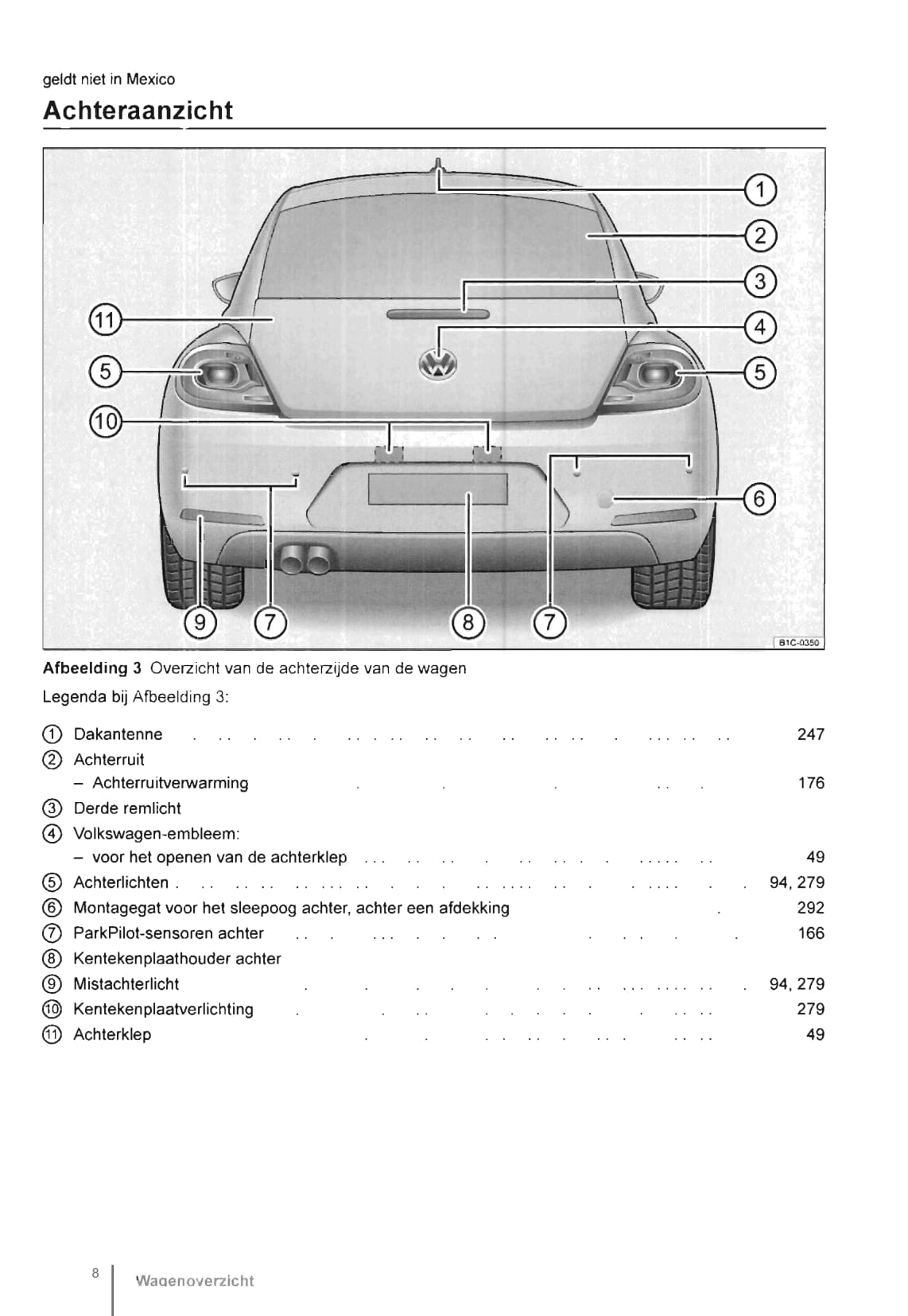 2011-2016 Volkswagen Beetle Gebruikershandleiding | Nederlands