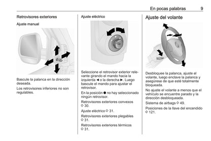 2017 Opel Combo Owner's Manual | Spanish