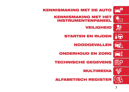 2016-2017 Abarth 500 Gebruikershandleiding | Nederlands