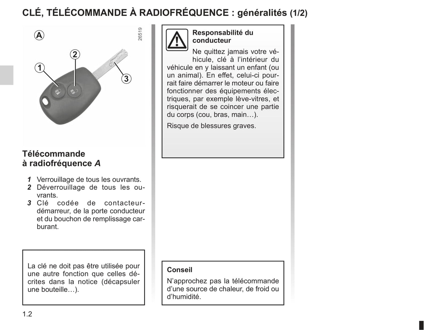 2013-2014 Renault Twingo Owner's Manual | French