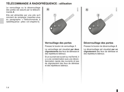 2013-2014 Renault Twingo Owner's Manual | French