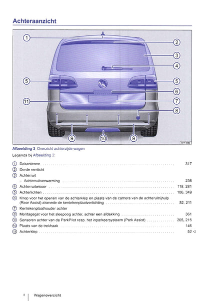 2010-2015 Volkswagen Touran Owner's Manual | Dutch