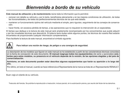 2013-2014 Renault Twingo Owner's Manual | Spanish