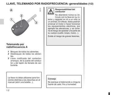 2013-2014 Renault Twingo Owner's Manual | Spanish