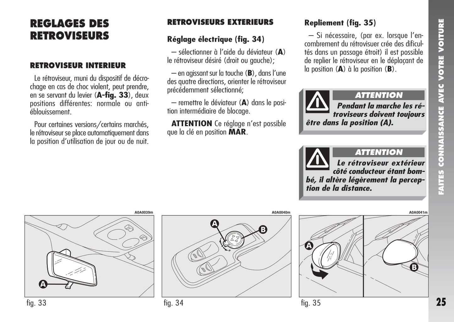 2007-2010 Alfa Romeo 147 Owner's Manual | French